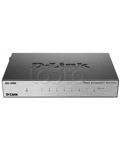 Коммутатор D-Link DES-1008D/L2B в Магнитогорске Коммутаторы Pintop.ru